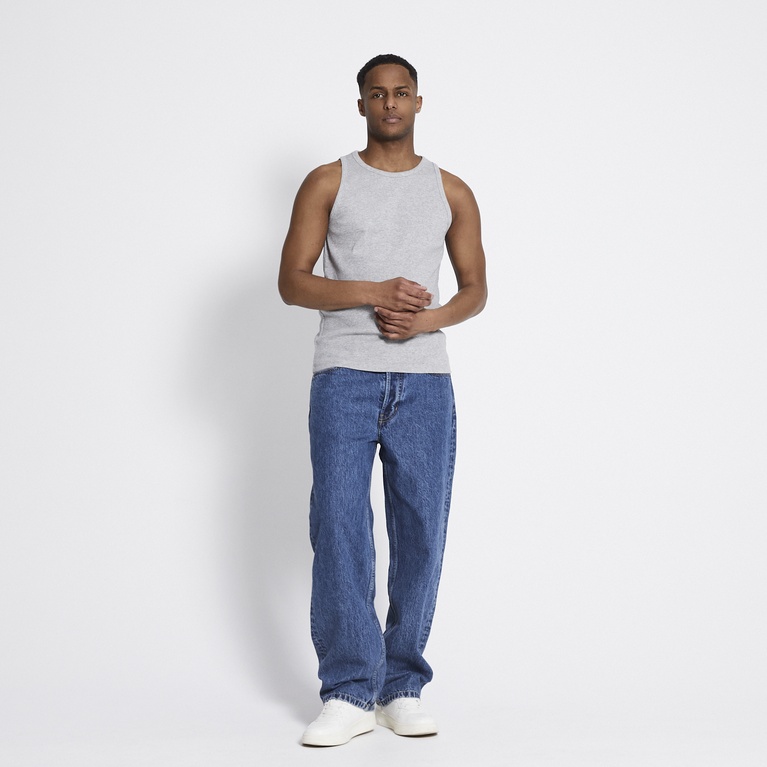 Ribbed tank top "Hugo"